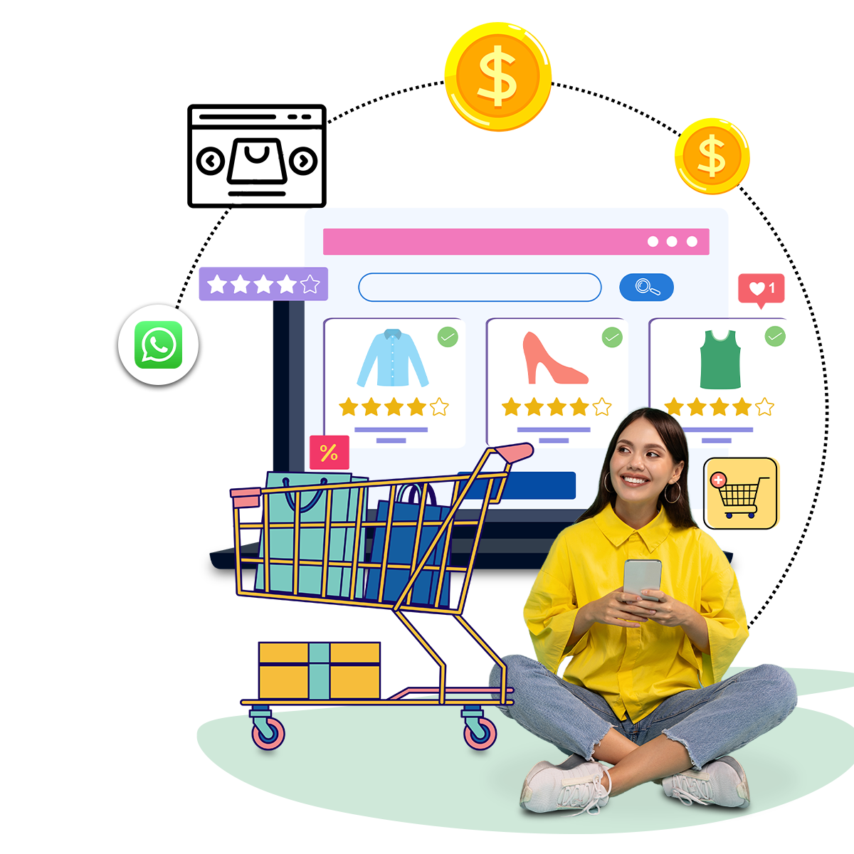 SeoHero Illustration